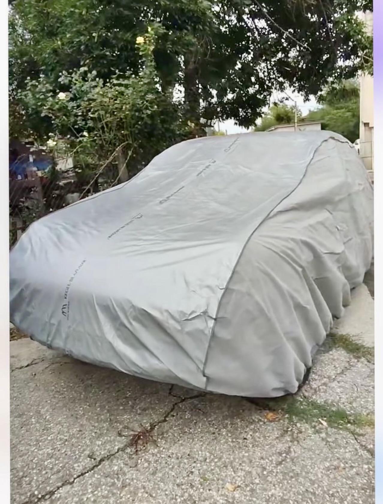 Покривало Kegel Basic Garage L- 425-470см (сиво) - седан