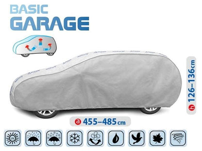 Покривало Kegel Basic Garage XL- 455-485см (сиво)