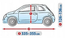 Покривало Kegel S3 хечбек - 335-355см (сиво)