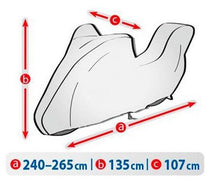 Покривало за мотор + багажник Kegel Garage - размер XL 240-265см