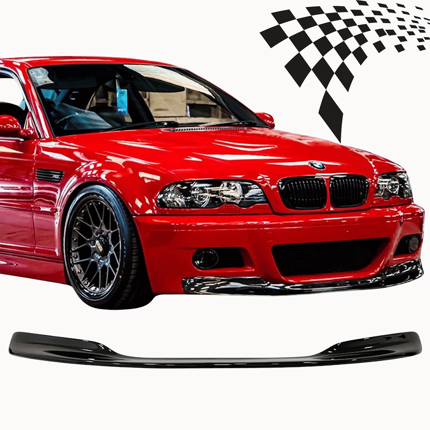 Преден Лип CSL Спойлер за M3 броня - BMW E46 (1997-2006)