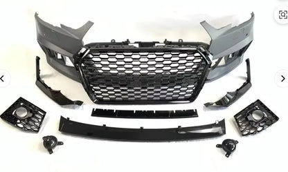 Предна броня за Audi A4 B9 (2016–2019) – RS4 дизайн
