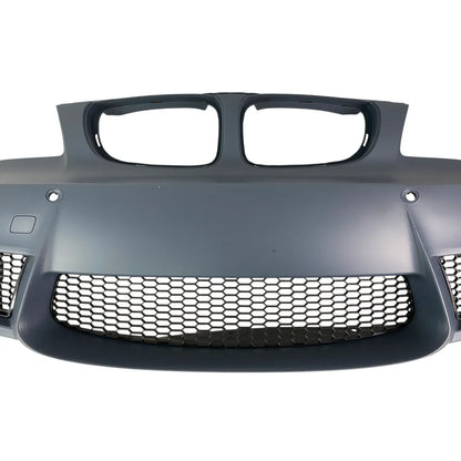 Предна броня BMW E87 (2007–2011) – M1 дизайн с отвори за халогени