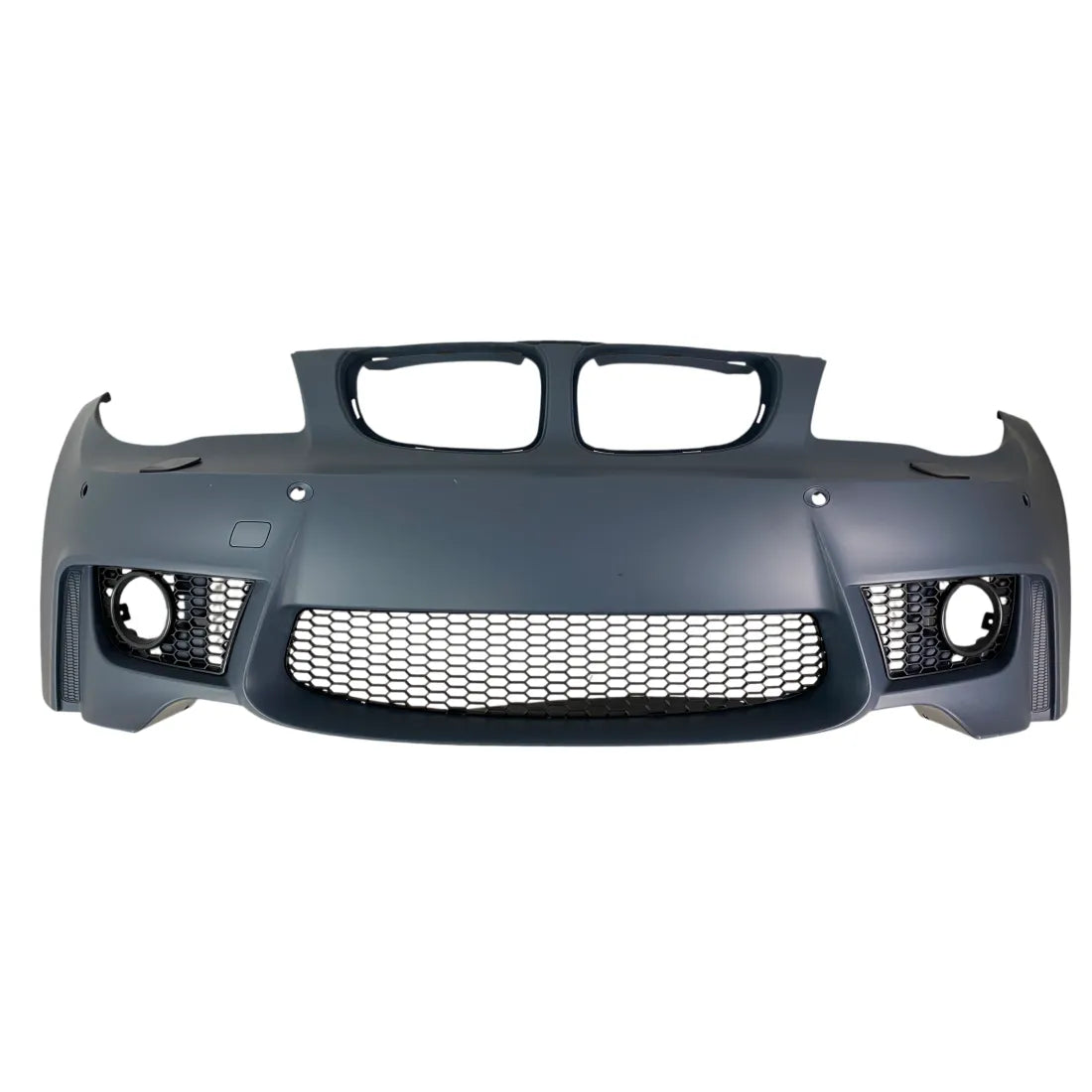 Предна броня BMW E87 (2007–2011) – M1 дизайн с отвори за халогени