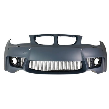 Предна броня BMW E87 (2007–2011) – M1 дизайн с отвори за халогени