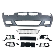 Предна броня за BMW E92 Coupe (06–09) – M-Tech дизайн, с отвори за халогени и парктроник