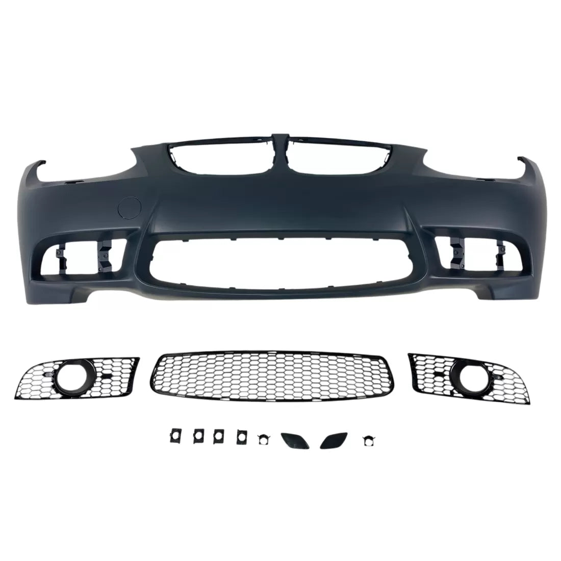 Предна броня BMW E92 (2006-2009) M3 дизайн – отвори за халогени, без парктроник