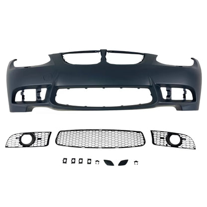 Предна броня BMW E92 (2006-2009) M3 дизайн – отвори за халогени, без парктроник