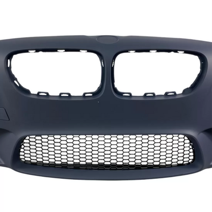 Предна броня M5 за BMW F10 / F11 (2010–2014) – с отвори за парктроник и халогени