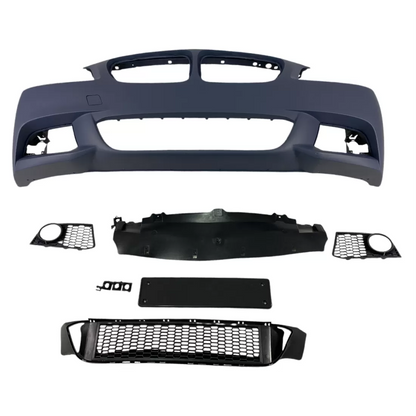 Предна броня BMW F10 / F11 M-Tech (2010–2017) – Грундирана – Със или Без Парктроник