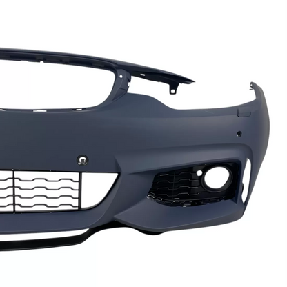 Предна броня BMW F32/F36 (2013-2020) – M-Tech дизайн с отвори за халогени и парктроник