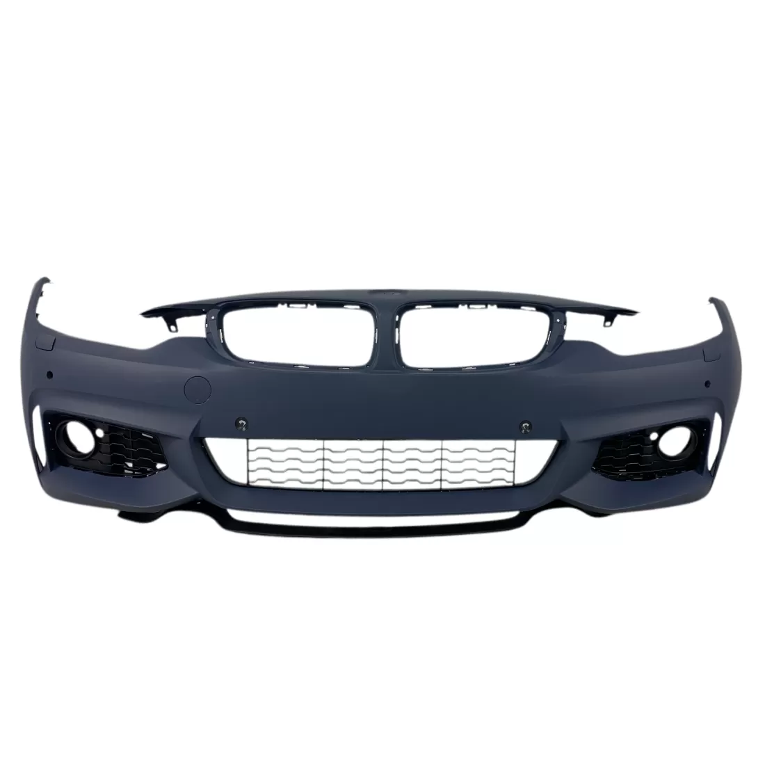 Предна броня BMW F32/F36 (2013-2020) – M-Tech дизайн с отвори за халогени и парктроник