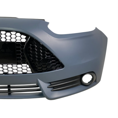 Предна броня Ford Focus MK3 (2011–2014) ST Style – с халогени и спортни решетки