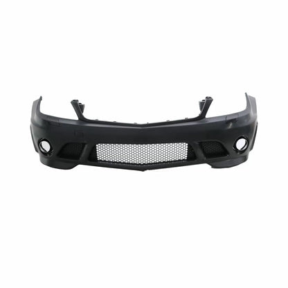 Предна броня за Mercedes C-Class W204 (2007–2011) – AMG Look, без халогени и PDC
