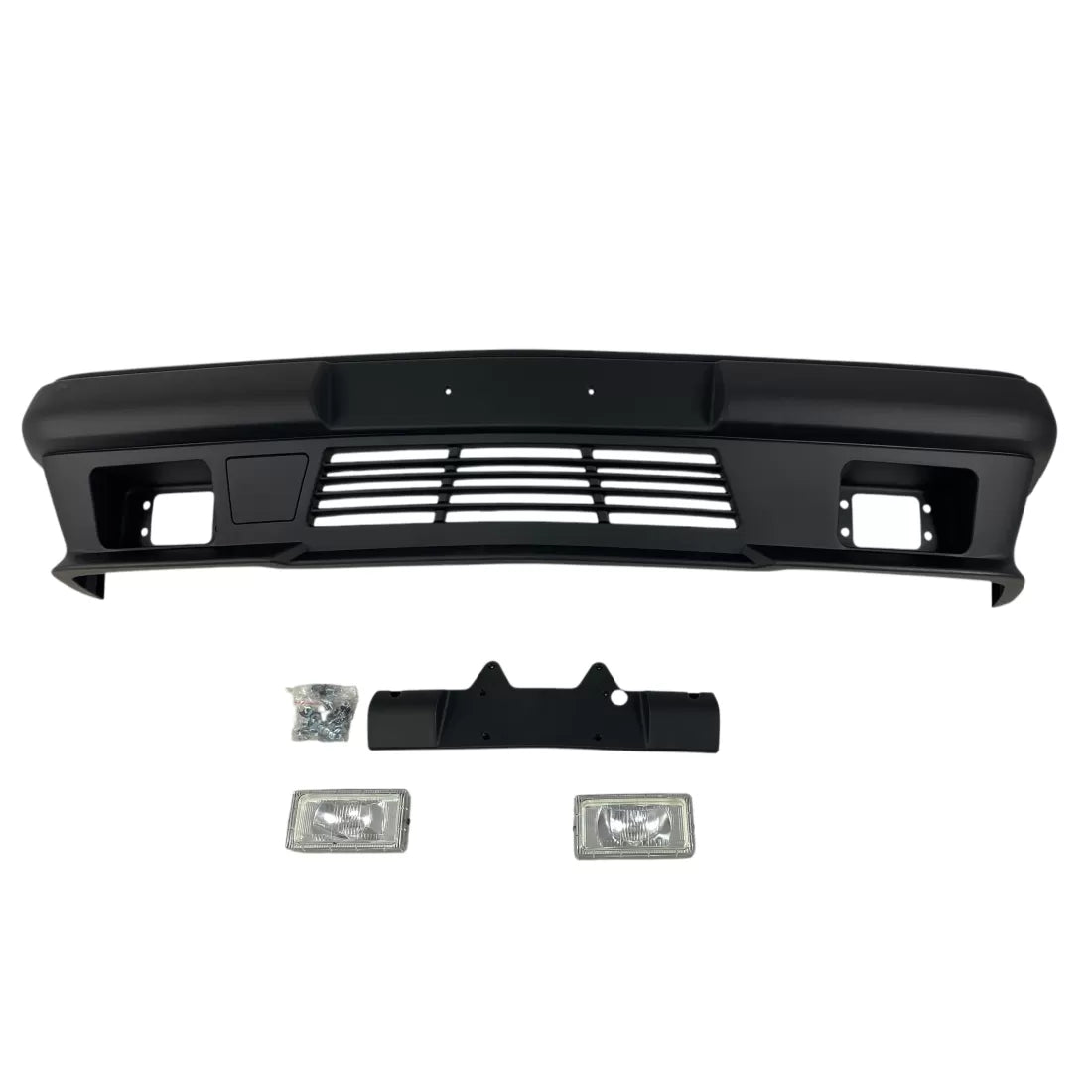 Предна броня Mercedes E-Class W124 (1985–1995) – AMG дизайн, с/без халогени