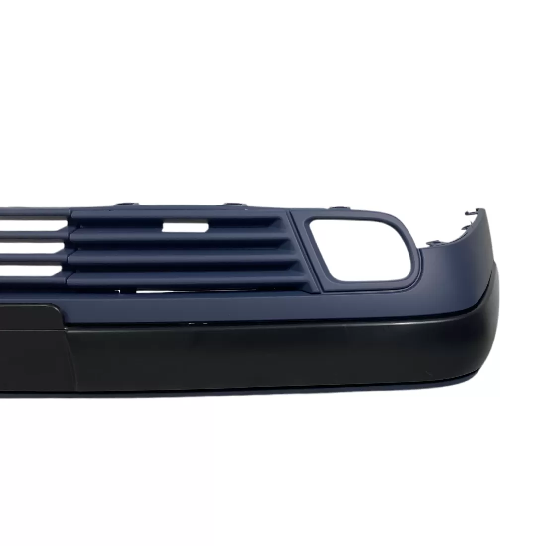 Предна тунинг броня за Mercedes E-Class W210 (1995–1999) с лип и отвори за халогени