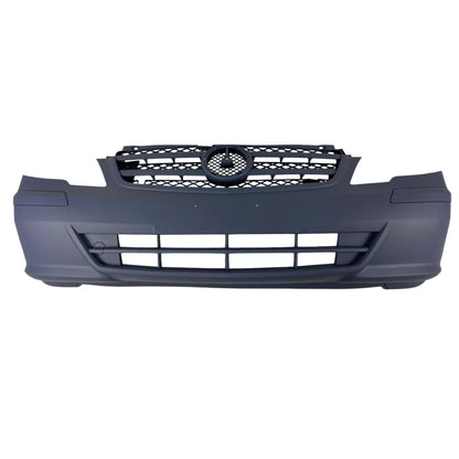 Предна броня за Mercedes Vito W639 (2010–2014) – с отвори за парктроник и решетка