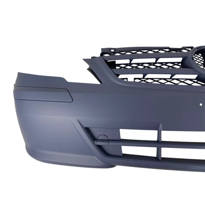 Предна броня за Mercedes Vito W639 (2010–2014) – с отвори за парктроник и решетка