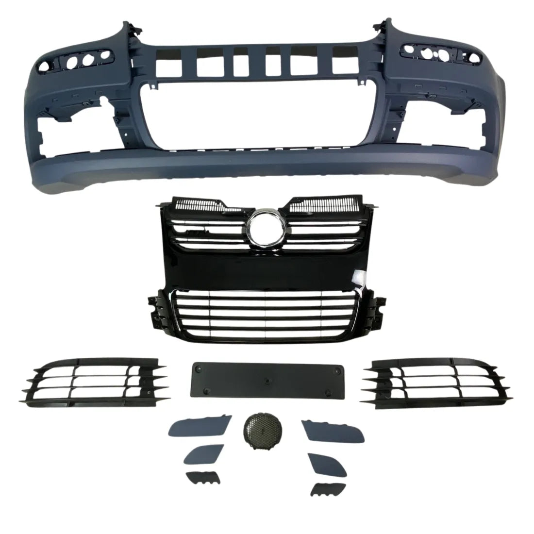 Предна броня VW Golf 5 – R32 дизайн с черна решетка