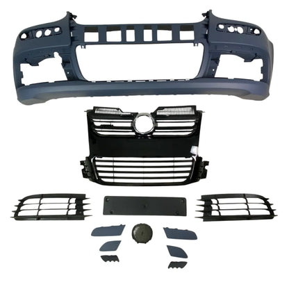 Предна броня VW Golf 5 – R32 дизайн с черна решетка