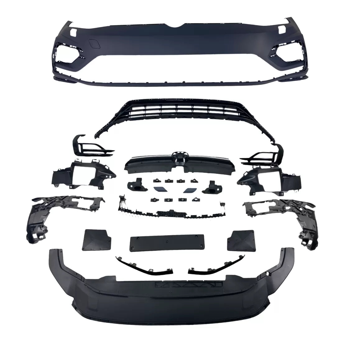 Предна броня за VW Golf 7 – конверсия към Golf 7.5 Facelift, R-Line дизайн