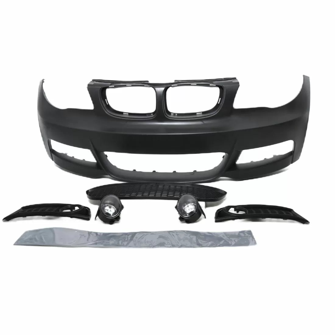 Предна M-броня за BMW E87 (2004+) – M-Tech дизайн с халогени