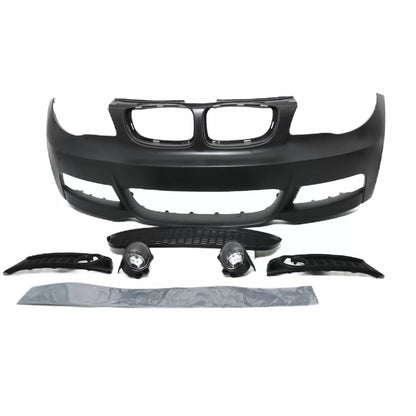 Предна M-броня за BMW E87 (2004+) – M-Tech дизайн с халогени