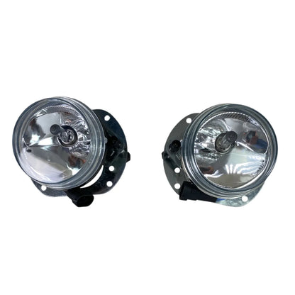 Предна броня AMG за Mercedes E-Class W211 (2006–2009) с парктроник отвори и халогени – грундирана