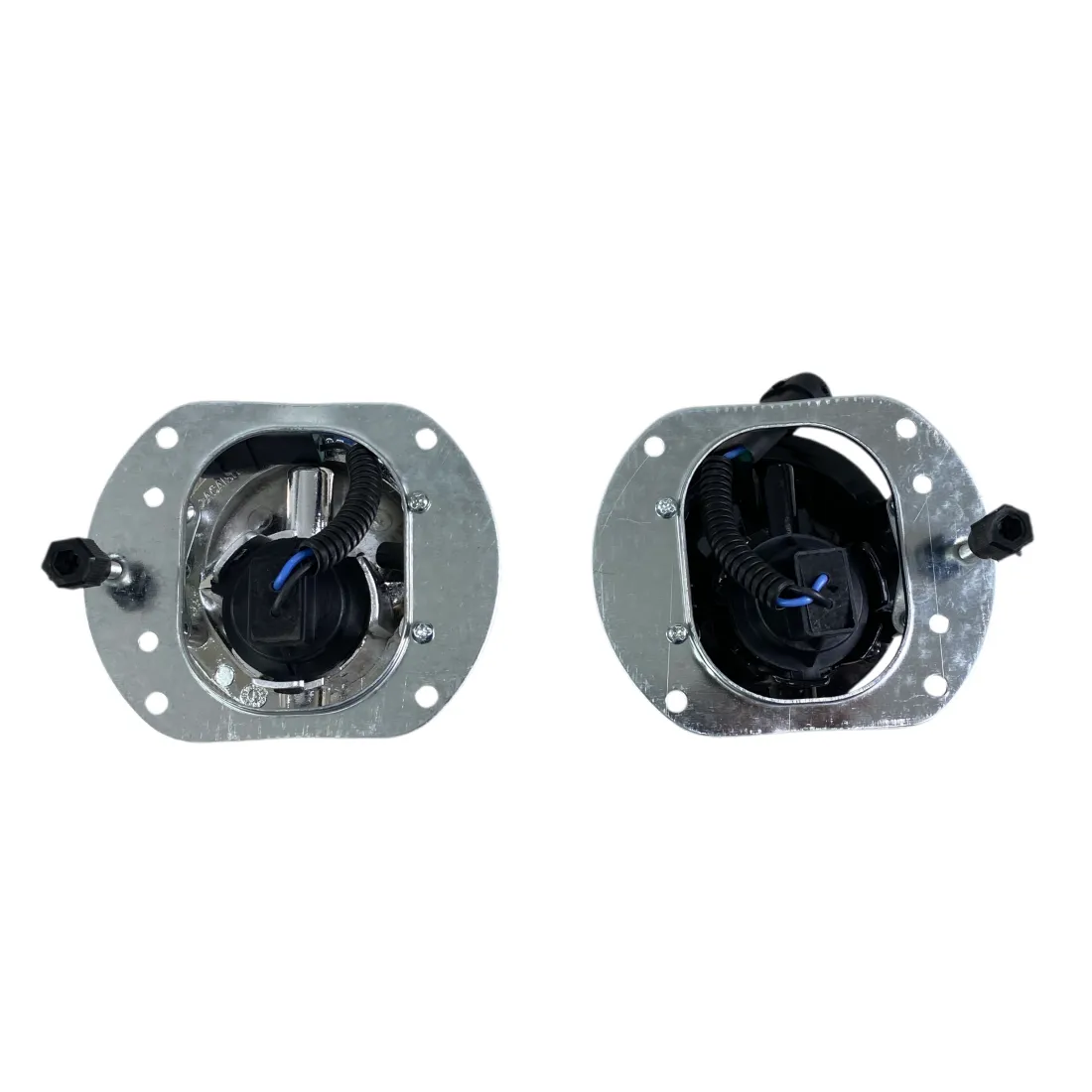 Предна броня AMG за Mercedes E-Class W211 (2006–2009) с парктроник отвори и халогени – грундирана