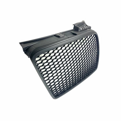 Решетка без емблема за Audi A4 B7 (2004-2007) - RS Look черна