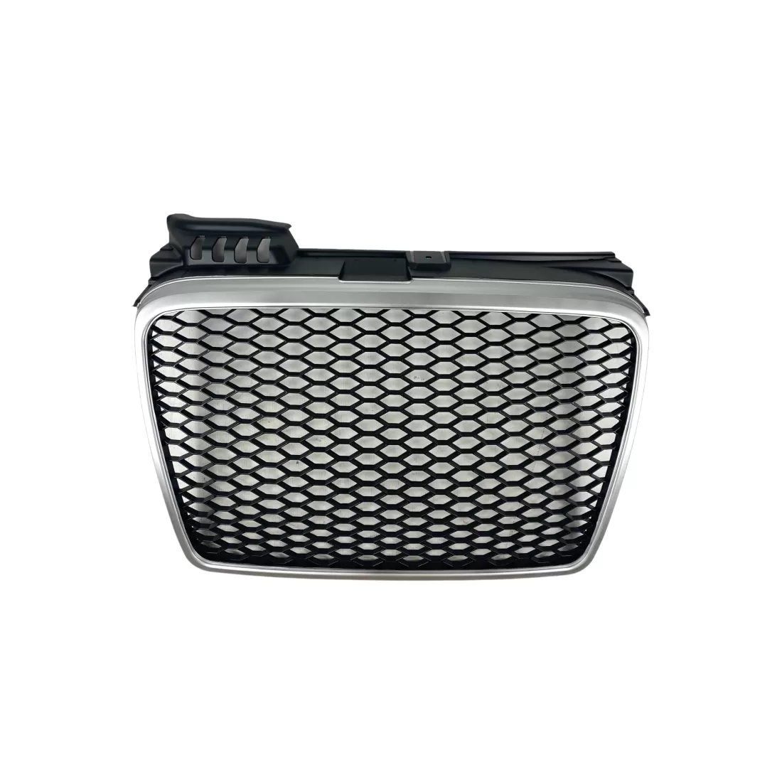 Решетка без емблема за Audi A4 B7 (2004-2008) - RS Look - Силвър / Мат
