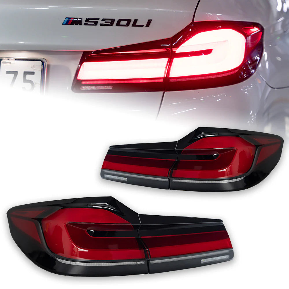 LED стопове за BMW G30 (2017–2020) – Facelift визия с динамичен мигач