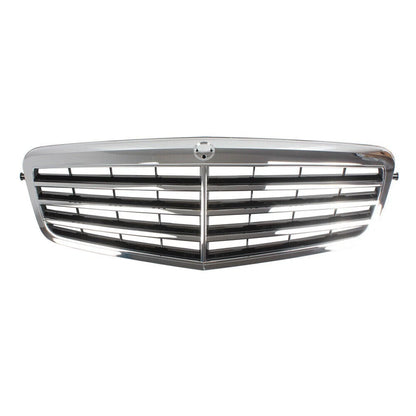 Стандартна хром решетка за Mercedes E-Class W212 (2009–2013) преди фейслифт
