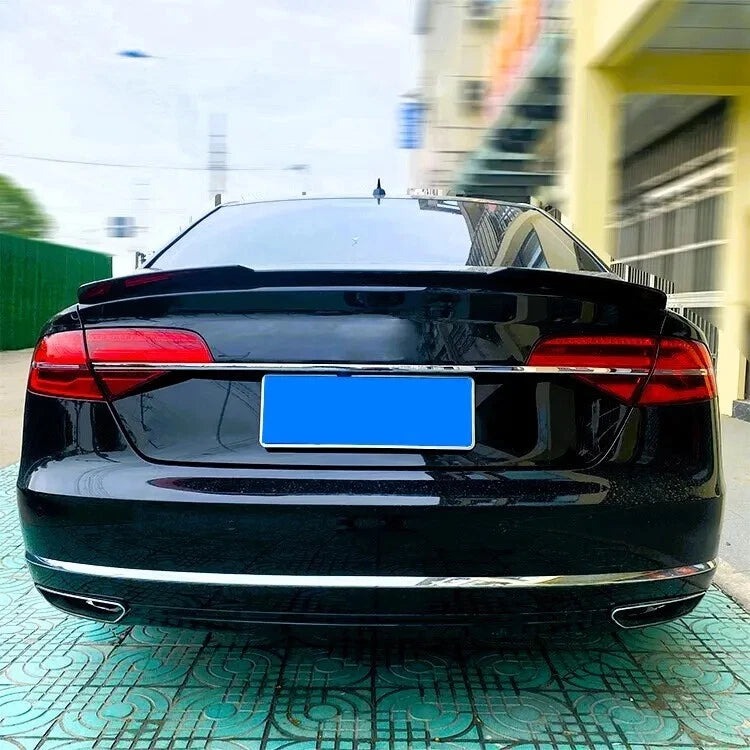 Спойлер за багажник Audi A8 D4 (2010–2017) – Черен гланц