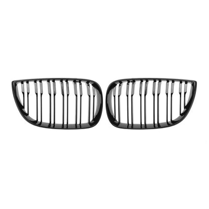 Двойни бъбреци (решетки) за BMW 1 Серия Pre-Face – E81/E82/E87/E88 (2004–2007) – Черен гланц