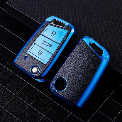 Силиконов калъф (TPU) за aвтоключ - Vw / Skoda