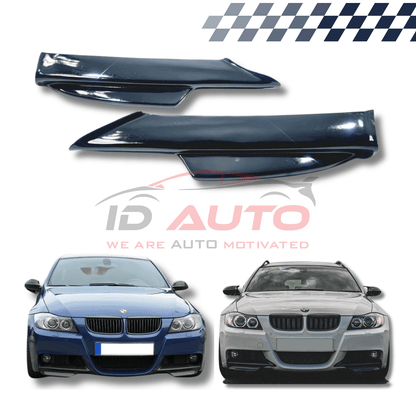 Сплитери GT за предна M Technik броня - BMW E90 / E91 (2005-2008)