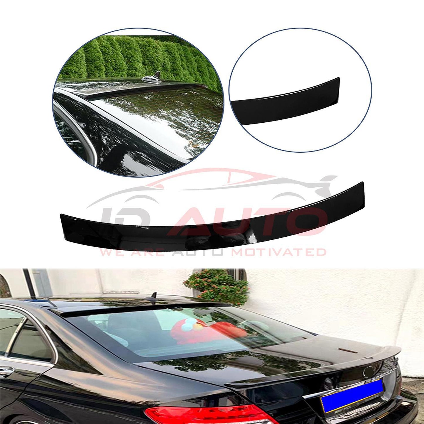 Спойлер за задно стъкло за Mercedes C class w204 (07-13)