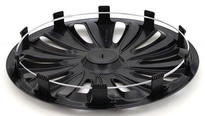Тасове Argo Caliber Carbon Silver Black 14" - 4бр к-т