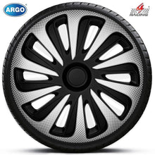 Тасове Argo Caliber Carbon Silver Black 14" - 4бр к-т