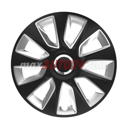 Тасове за джанти 14'' Versaco Stratos RC Black / Silver