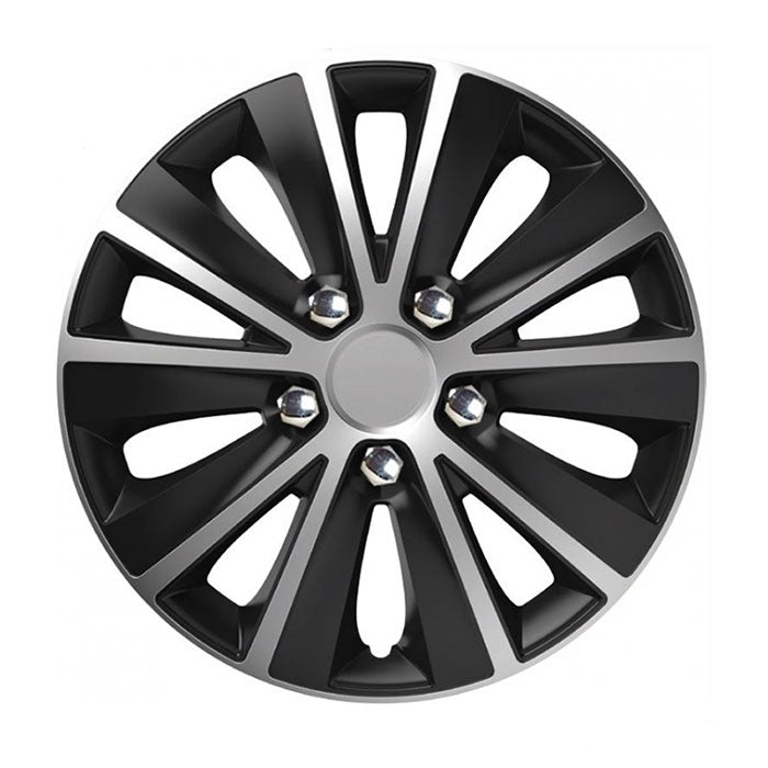 Тасове за джанти 14'' Versaco Rapid NC Silver / Black