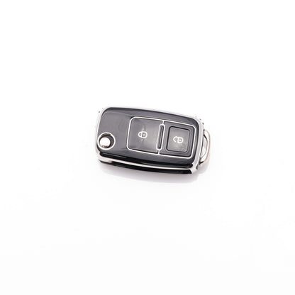 Силиконов калъф (TPU) за aвтоключ - Vw / Skoda / Seat