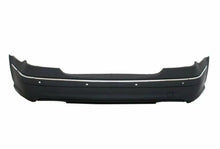 Тунинг броня задна за Mercedes W211 E-Class (2002-2009) - AMG Design с отвори за парктроник