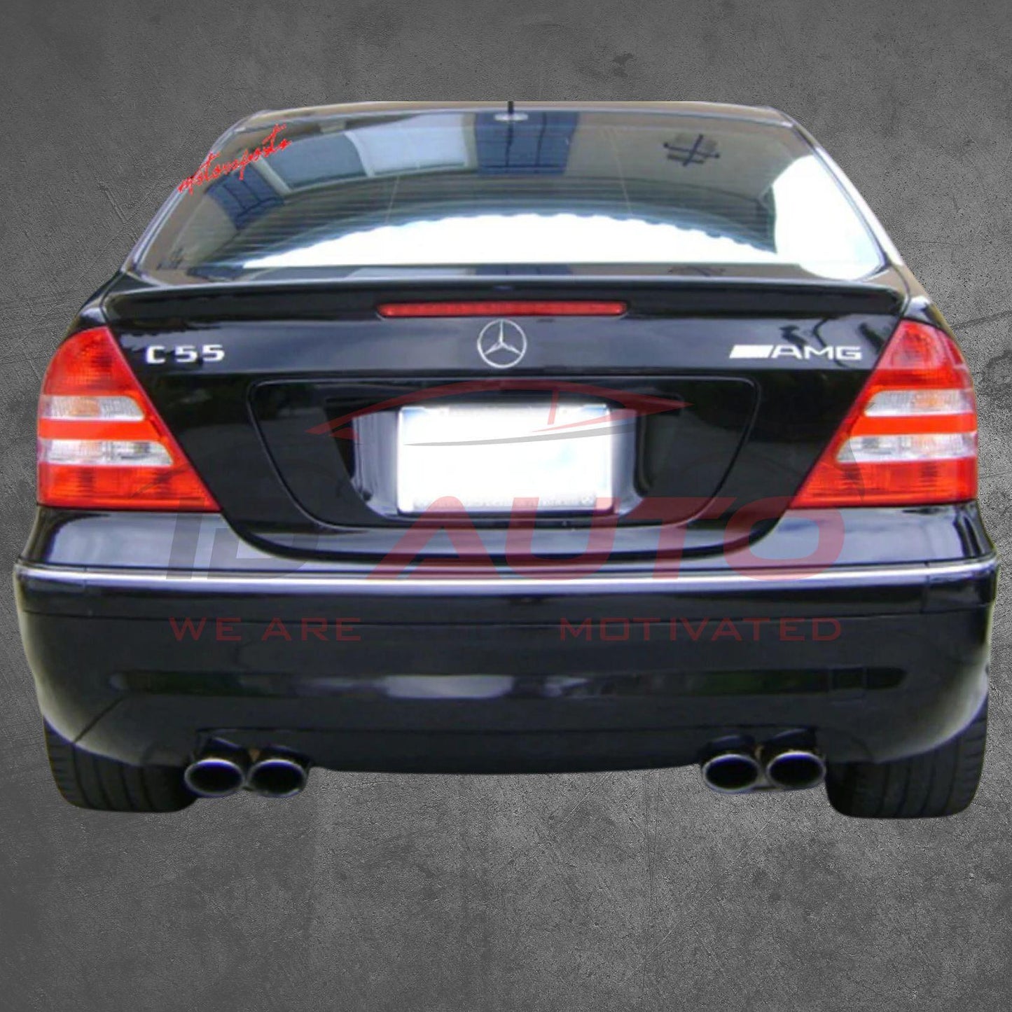 Тунинг спойлер за багажник - Mercedes-Benz C-Class W203 (2000-2006)