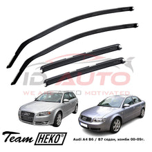 Ветробрани Heko за Audi A4 B6 / B7 (2000-2009г) тъмно опушени