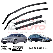 Ветробрани Heko за Audi A6 (2004-2011г), тъмно опушени