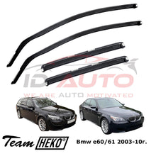 Комплект ветробрани Heko за BMW 5 серия E60 / E61 (2003-2010), тъмно опушени