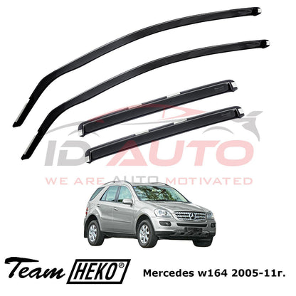 Ветробрани Heko за Mercedes ML-class w164 (2005-2011г) тъмно опушени