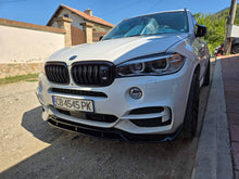 Тунинг преден лип спойлер – BMW X5 F15 (2013–2018), M броня, черен гланц
